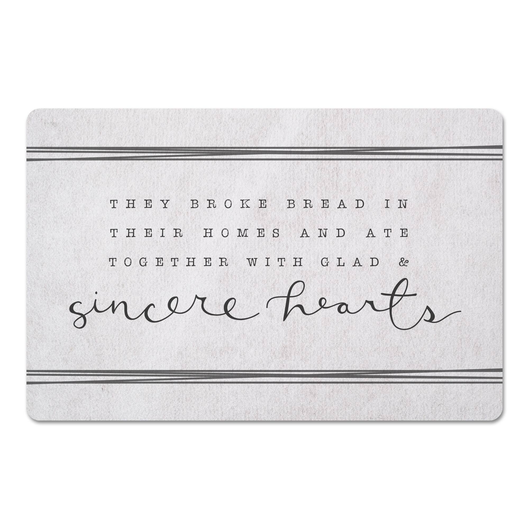 Sincere Hearts 27" x 18" Floor Mat